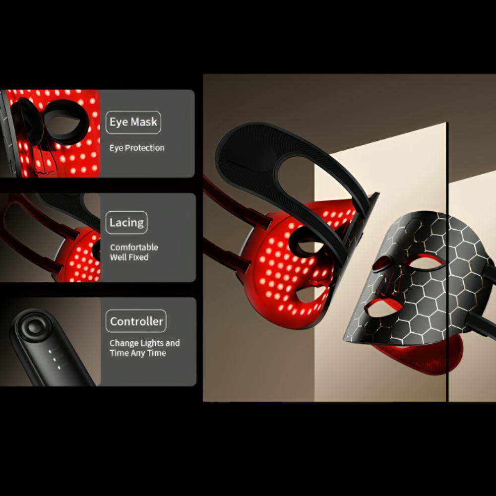 Red Light Therapy Face Mask