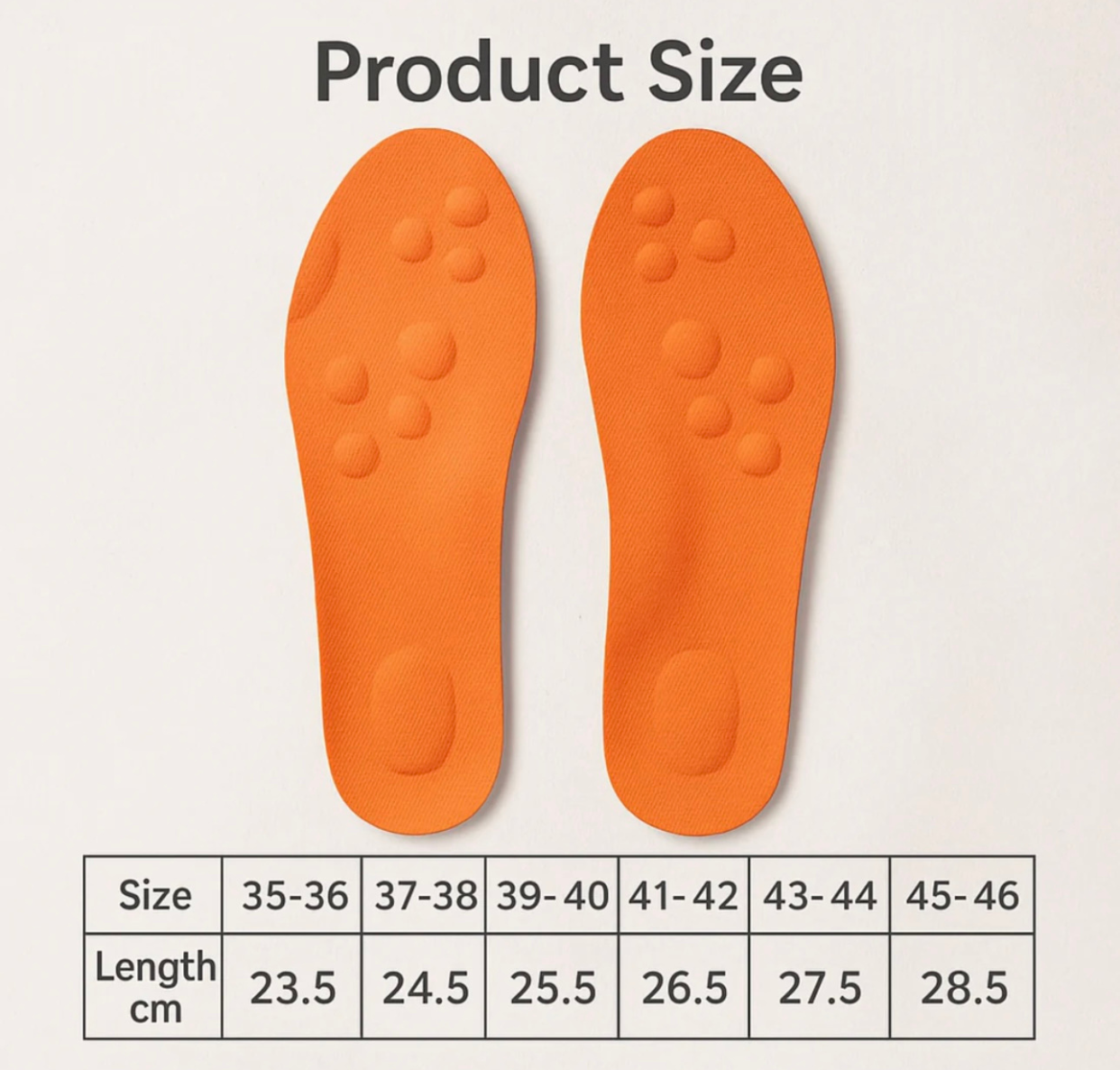 Pain – Relief Massage Insoles (4D Technology)
